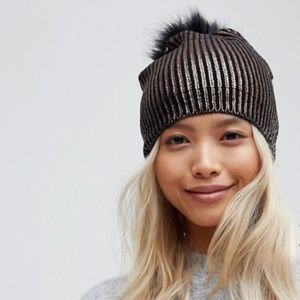 Brave Soul Bronze Beanie NWT